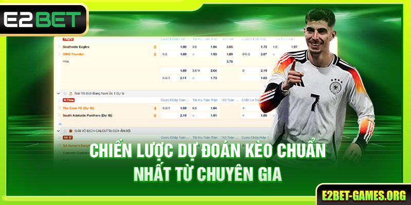 Các Kèo Bóng Đá Phổ Biến Và Cách Cược Chuẩn Tại E2BET 4 Chiến lược dự đoán kèo chuẩn nhất từ chuyên gia